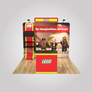 10x10ft Custom Booth P1