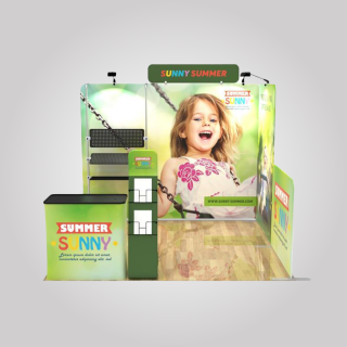 10x10ft Custom Booth R1