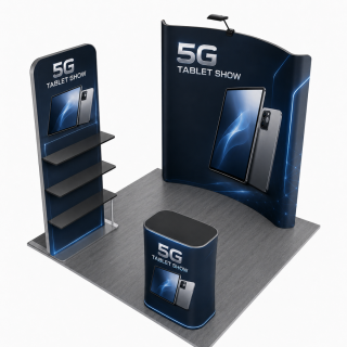 10x10ft Trade Show Booth Kit - A9