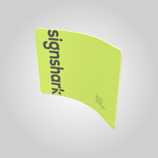 8ft Curved Tension Fabric Display