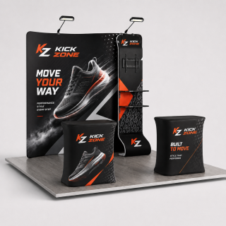 10x10ft Trade Show Booth Kit - A10