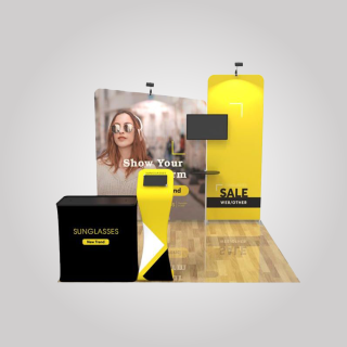 10X10 Custom Booth C1