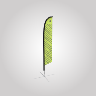 Feather Angled Flag (Large)