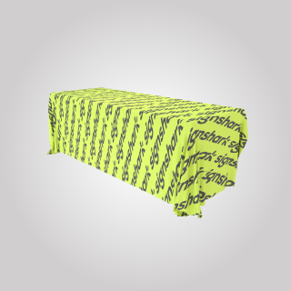 8 ft 3 Sided Table Cover