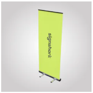 33 x 81 Standard Retractable Banner Stand