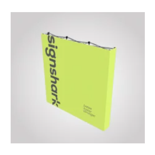 8ft Straight Velcro Fabric Pop Up Display