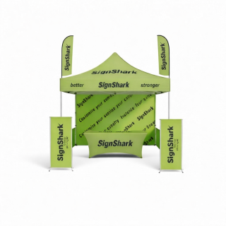 custom canopy 10x10 VIP package