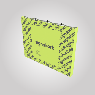 10ft Straight Velcro Fabric Pop Up Display