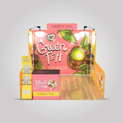 10x10ft Custom Booth Q1