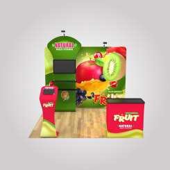 10x10ft Custom Booth T1