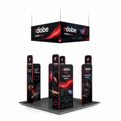 10x10ft Trade Show Booth Kit - B4