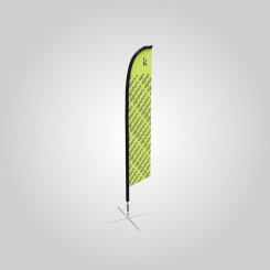 Feather Angled Flag (Medium)
