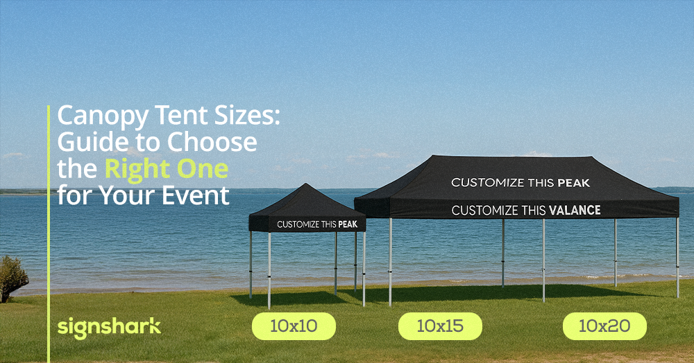 Canopy Tent Sizes: Guide to Choose the Right One for Your Event